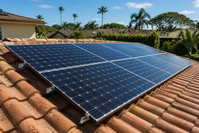 Installation de panneaux solaires à Arette